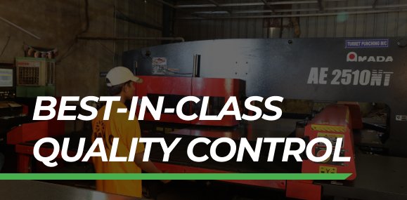 Best in class quality control
